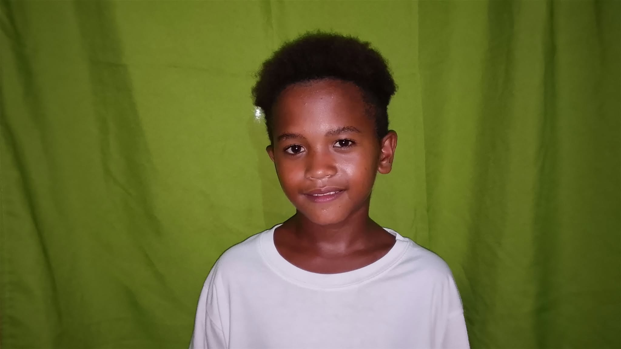 A scholar supported by the Aeta scholarship drive.